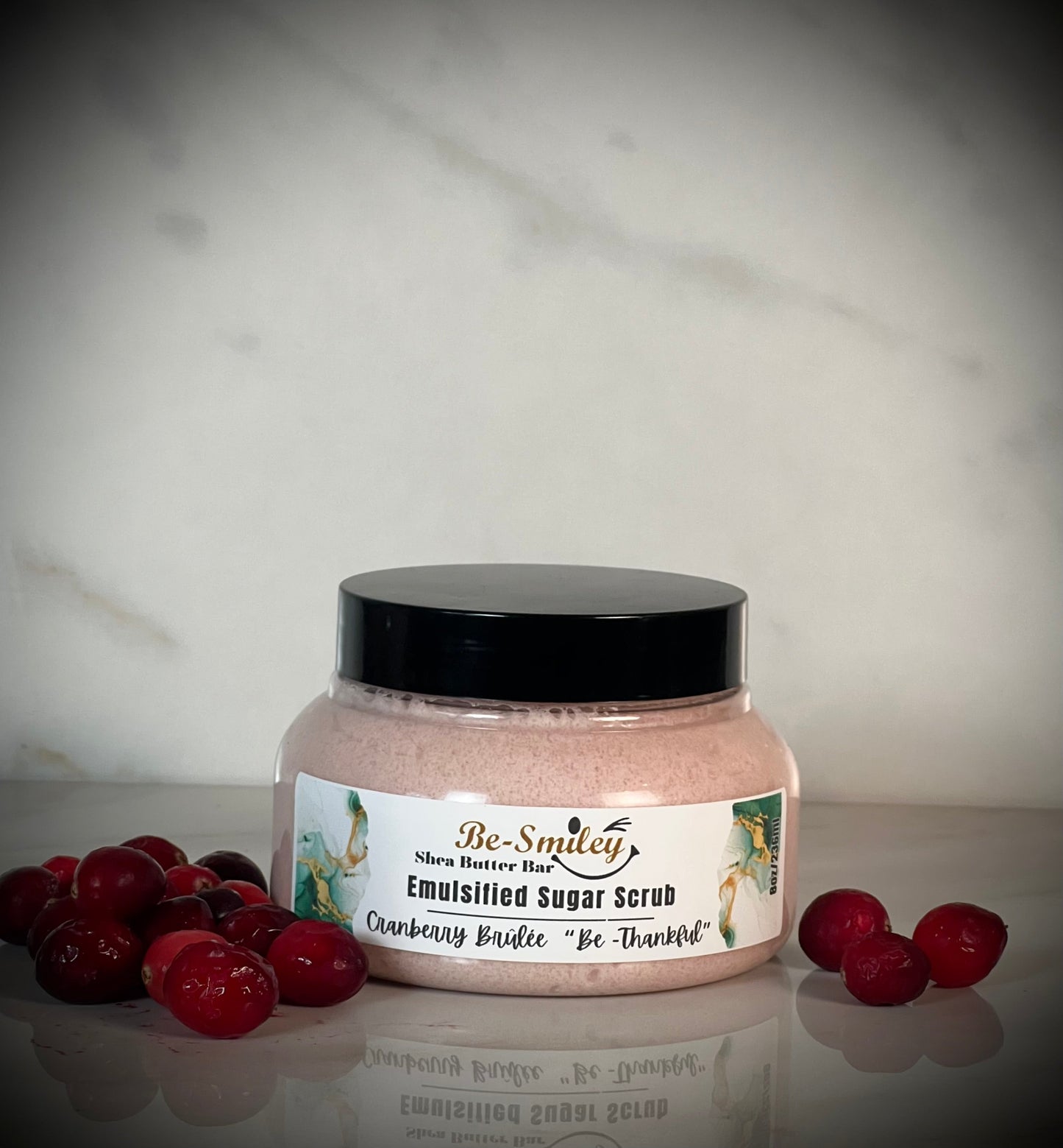 Cranberry Brûlée Emulsified Sugar Scrub