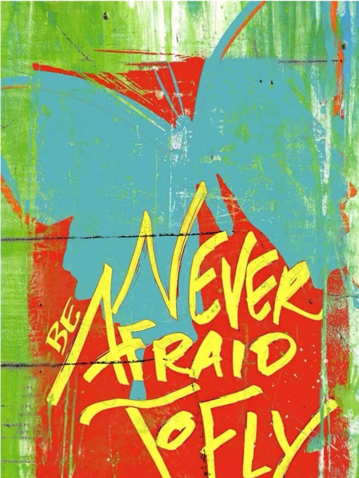 Never Be Afraid To Fly: 6-Month Inspirational Journal