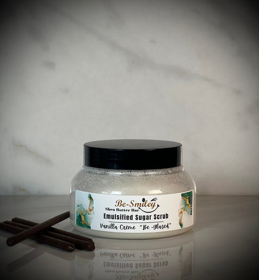 Vanilla Crѐme Emulsified Sugar Scrub