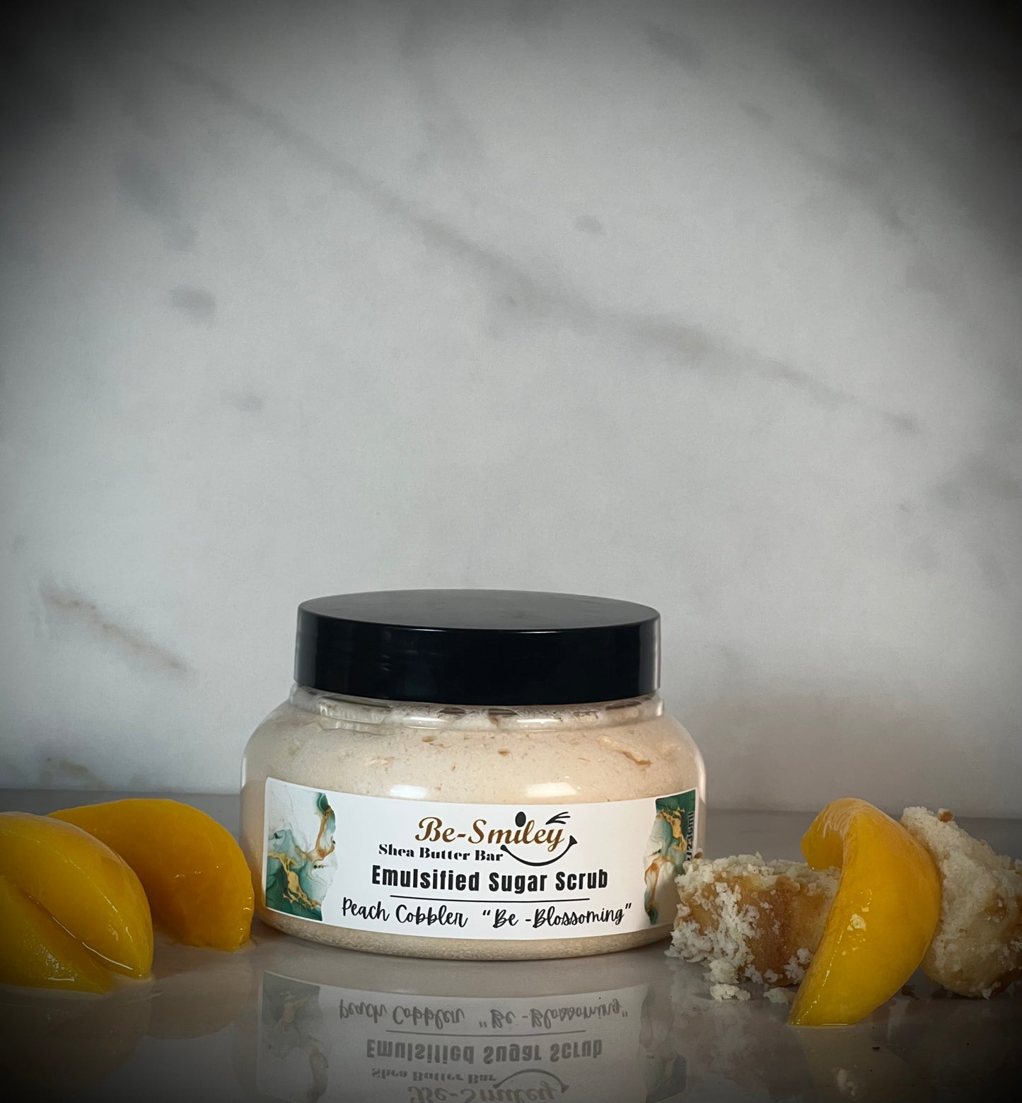 Peach Cobbler Emulsified Sugar Scrub
