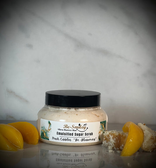 Peach Cobbler Emulsified Sugar Scrub